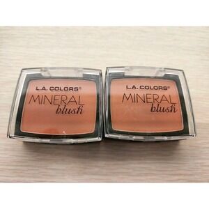 L.A. COLORS‎ Mineral Blush "Chai" CMB863 0.15 Oz Lot Of 2 New Sealed